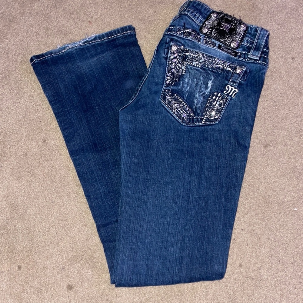 Dark Denim Boot-Cut MissMe Jeans